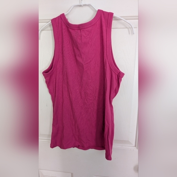 Sonoma Goods For Life High Neck Layering Women's Tank Top Large Pink EUC - Picture 7 of 8
